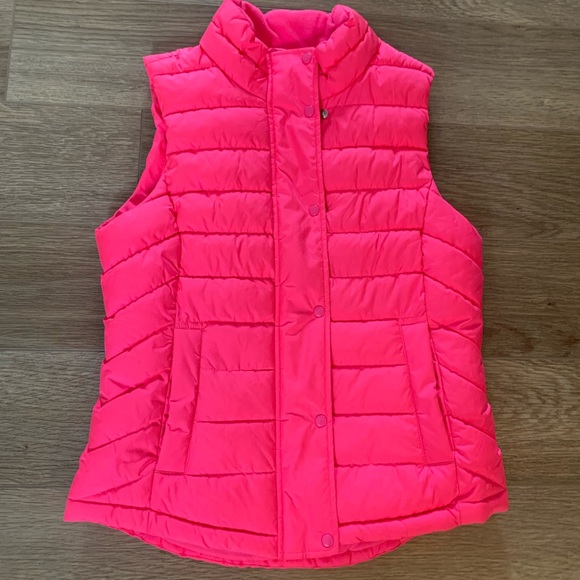 Barbie Pink Gap puffer vest - Picture 1 of 4
